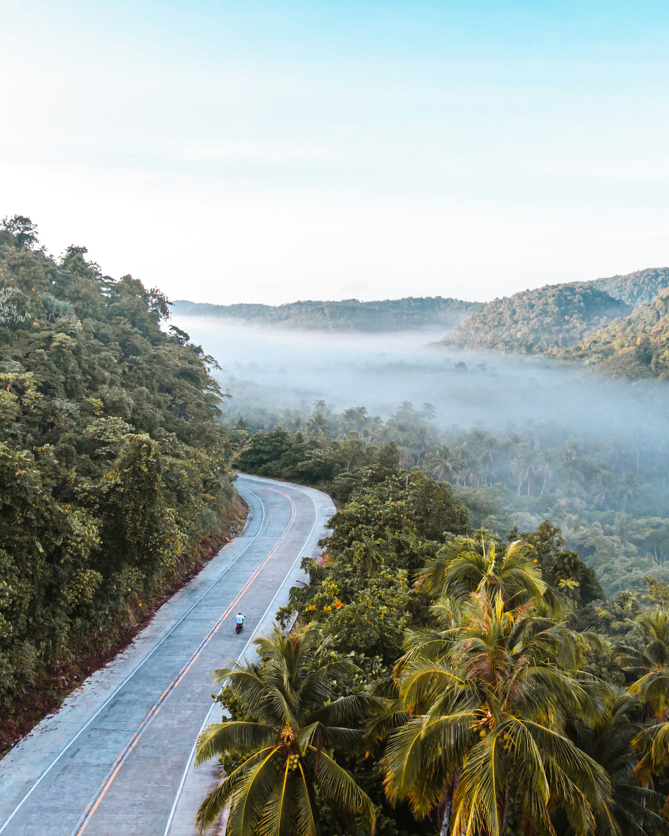 Road in the Philippines